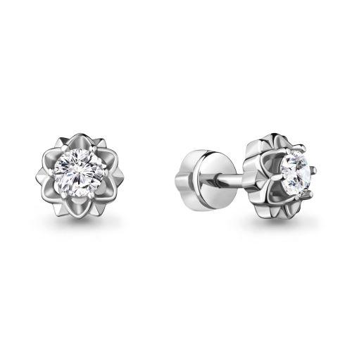 Серьги пусеты Aquamarine, серебро 925 проба, вставка фианит (Aquamarine, Россия) — от 109.94 руб. в сети магазинов DIAMANTE забронировать в магазине Серьги пусеты Aquamarine, серебро 925 проба, вставка фианит (Aquamarine, Россия)