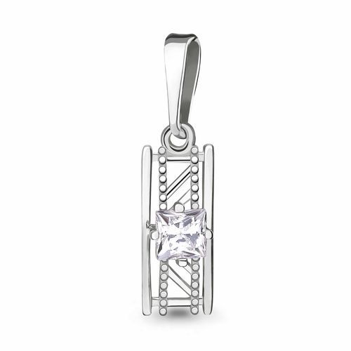 Подвеска декоративная Aquamarine, серебро 925 проба, вставка фианит (Aquamarine, Россия) — от 52.56 руб. в сети магазинов DIAMANTE забронировать в магазине Подвеска декоративная Aquamarine, серебро 925 проба, вставка фианит (Aquamarine, Россия)