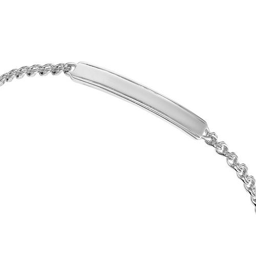 Браслет классический, серебро 925 проба (Россия) — от 252.33 руб. в сети магазинов DIAMANTE забронировать в магазине Браслет классический, серебро 925 проба