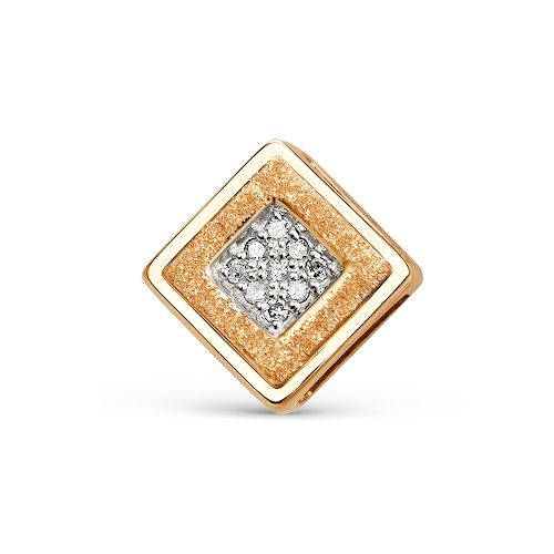Подвеска шарм LUCKY DIAMOND, красное золото 585 проба, вставка бриллиант (LUCKY DIAMOND, Россия) — от 774.00 руб. в сети магазинов DIAMANTE забронировать в магазине Подвеска шарм LUCKY DIAMOND, красное золото 585 проба, вставка бриллиант (LUCKY DIAMOND, Россия)