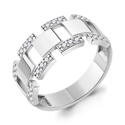 Кольцо декоративное Aquamarine, серебро 925 проба, вставка фианит (Aquamarine, Россия) — от 137.86 руб. в сети магазинов DIAMANTE забронировать в магазине Кольцо декоративное Aquamarine, серебро 925 проба, вставка фианит (Aquamarine, Россия)
