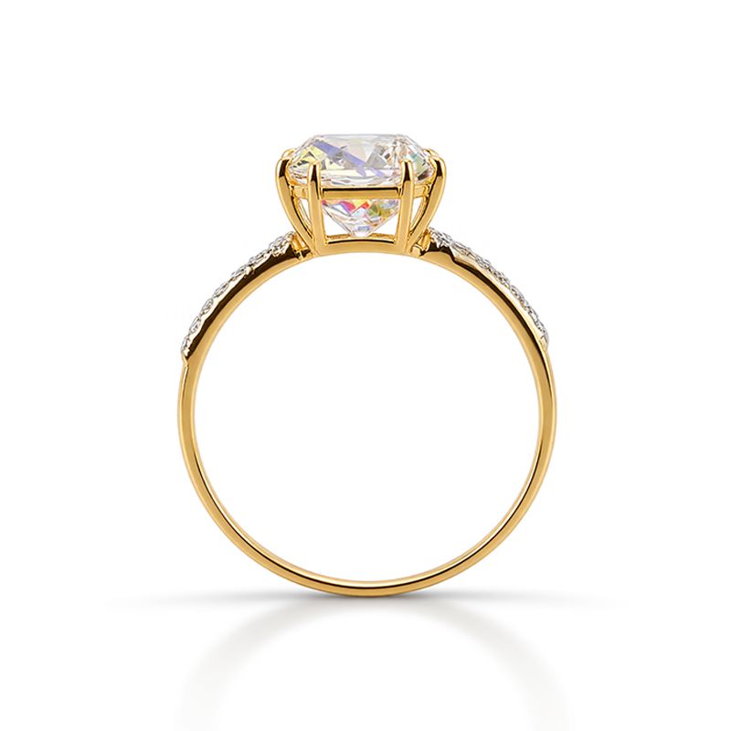 Кольцо декоративное GRANAT JEWELRY, красное золото 585 проба, вставка фианит (GRANAT JEWELRY, Россия) — от 1386.60 руб. в сети магазинов DIAMANTE забронировать в магазине Кольцо декоративное GRANAT JEWELRY, красное золото 585 проба, вставка фианит (GRANAT JEWELRY, Россия)