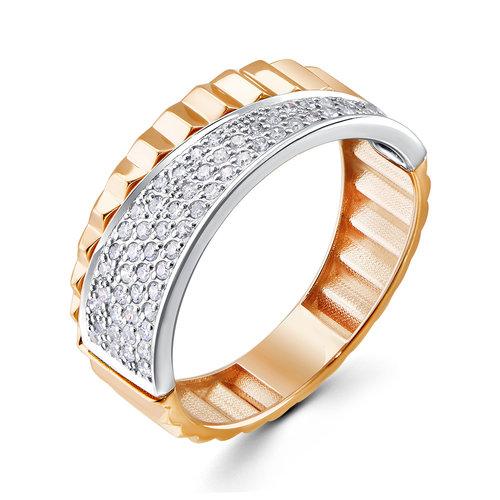 Кольцо декоративное Brilliant Style, красное золото 585 проба, вставка бриллиант (Brilliant Style, Россия) — от 5056.47 руб. в сети магазинов DIAMANTE забронировать в магазине Кольцо декоративное Brilliant Style, красное золото 585 проба, вставка бриллиант