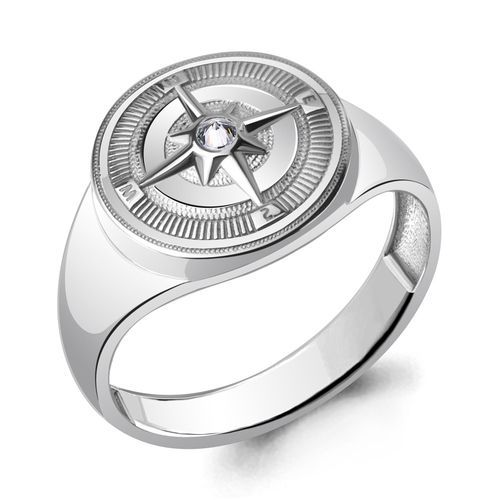Кольцо печатка Aquamarine, серебро 925 проба, вставка фианит (Aquamarine, Россия) — от 163.75 руб. в сети магазинов DIAMANTE забронировать в магазине Кольцо печатка Aquamarine, серебро 925 проба, вставка фианит (Aquamarine, Россия)