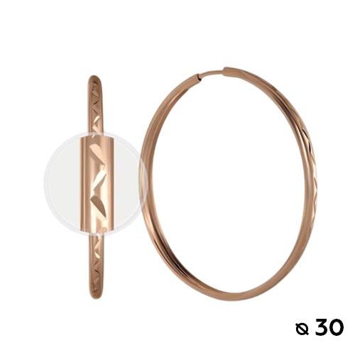 Серьги Конго, красное золото 585 проба (Беларусь) — от 1758.47 руб. в сети магазинов DIAMANTE забронировать в магазине Серьги Конго, красное золото 585 проба (Беларусь)