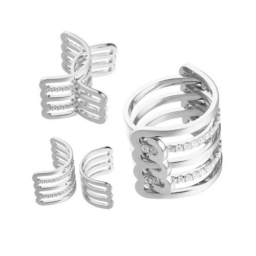 Кольцо декоративное Fresh Jewelry, серебро 925 проба, вставка фианит (Fresh Jewelry, Россия) — от 445.26 руб. в сети магазинов DIAMANTE забронировать в магазине Кольцо декоративное Fresh Jewelry, серебро 925 проба, вставка фианит (Fresh Jewelry, Россия)