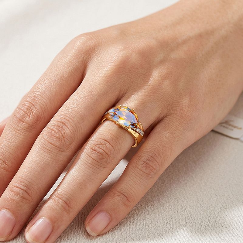 Кольцо декоративное GRANAT JEWELRY, красное золото 585 проба, вставка фианит (GRANAT JEWELRY, Россия) — от 1557.58 руб. в сети магазинов DIAMANTE забронировать в магазине Кольцо декоративное GRANAT JEWELRY, красное золото 585 проба, вставка фианит (GRANAT JEWELRY, Россия)