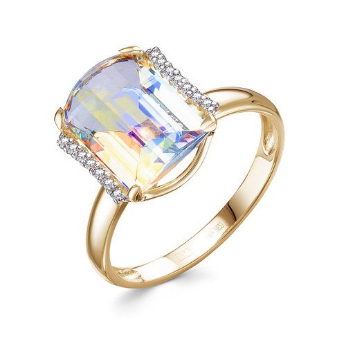 Кольцо декоративное GRANAT JEWELRY, красное золото 585 проба, вставка фианит (GRANAT JEWELRY, Россия) — от 1788.85 руб. в сети магазинов DIAMANTE забронировать в магазине Кольцо декоративное GRANAT JEWELRY, красное золото 585 проба, вставка фианит (GRANAT JEWELRY, Россия)
