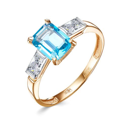 Кольцо декоративное GRANAT JEWELRY, красное золото 585 проба, вставка топаз (GRANAT JEWELRY, Россия) — от 1382.44 руб. в сети магазинов DIAMANTE забронировать в магазине Кольцо декоративное GRANAT JEWELRY, красное золото 585 проба, вставка топаз (GRANAT JEWELRY, Россия)