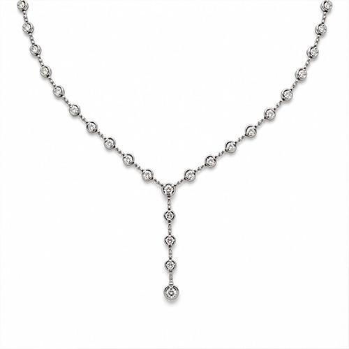 Колье, золото 750 проба — от 19500.00 руб. в сети магазинов DIAMANTE забронировать в магазине Колье, золото 750 проба