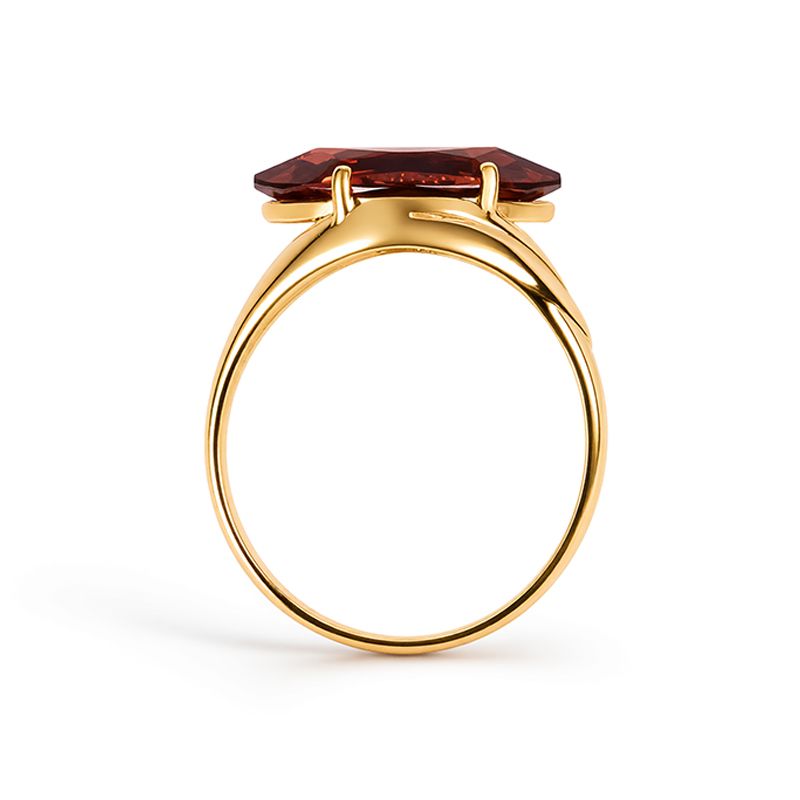 Кольцо декоративное GRANAT JEWELRY, красное золото 585 проба, вставка раухтопаз (GRANAT JEWELRY, Россия) — от 1164.81 руб. в сети магазинов DIAMANTE забронировать в магазине Кольцо декоративное GRANAT JEWELRY, красное золото 585 проба, вставка раухтопаз (GRANAT JEWELRY, Россия)