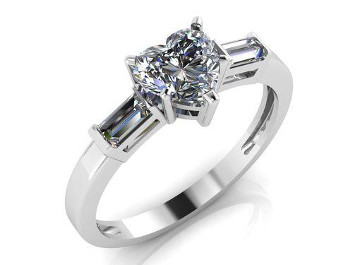 Кольцо помолвочное, белое золото 585 проба, вставка бриллиант (Беларусь) — от 4637.42 руб. в сети магазинов DIAMANTE забронировать в магазине Кольцо помолвочное, белое золото 585 проба, вставка бриллиант (Беларусь)