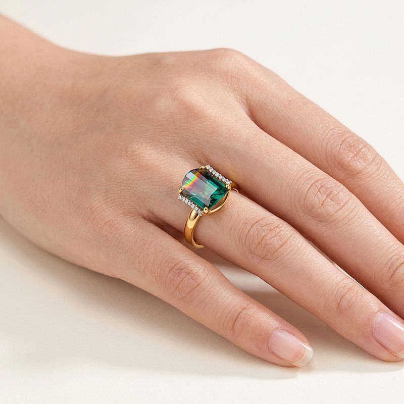 Кольцо декоративное GRANAT JEWELRY, красное золото 585 проба, вставка фианит (GRANAT JEWELRY, Россия) — от 1828.75 руб. в сети магазинов DIAMANTE забронировать в магазине Кольцо декоративное GRANAT JEWELRY, красное золото 585 проба, вставка фианит (GRANAT JEWELRY, Россия)