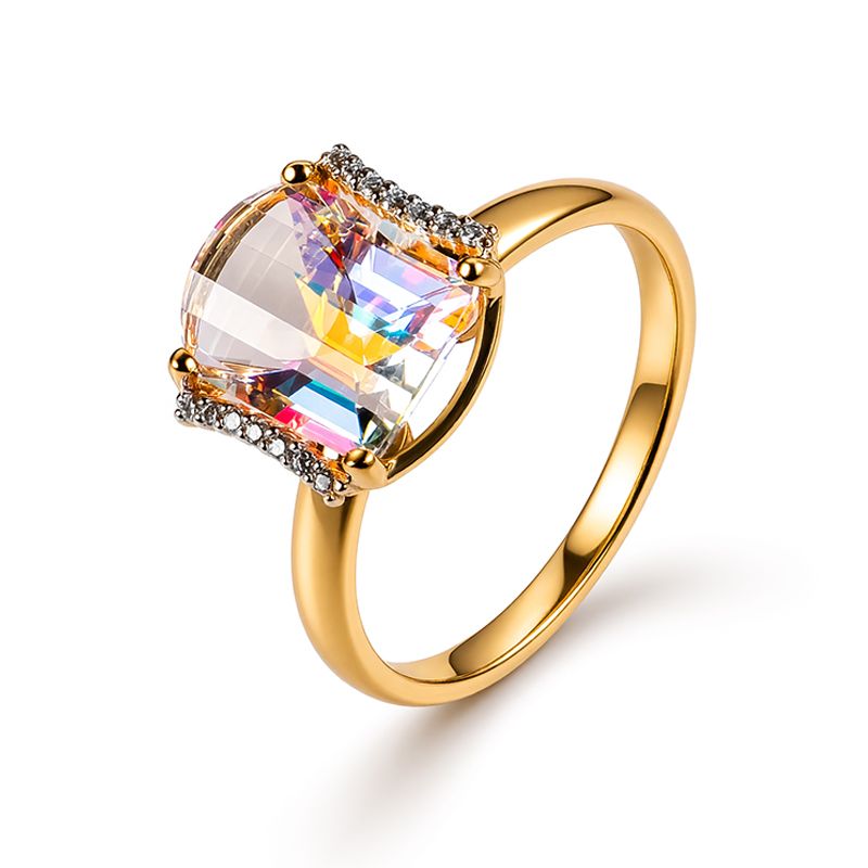 Кольцо декоративное GRANAT JEWELRY, красное золото 585 проба, вставка фианит (GRANAT JEWELRY, Россия) — от 1788.85 руб. в сети магазинов DIAMANTE забронировать в магазине Кольцо декоративное GRANAT JEWELRY, красное золото 585 проба, вставка фианит (GRANAT JEWELRY, Россия)