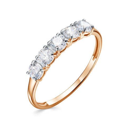 Кольцо дорожка BUBLIK JEWELRY, красное золото 585 проба, вставка бриллиант (BUBLIK JEWELRY, Россия) — от 3756.05 руб. в сети магазинов DIAMANTE забронировать в магазине Кольцо дорожка BUBLIK JEWELRY, красное золото 585 проба, вставка бриллиант (BUBLIK JEWELRY, Россия)