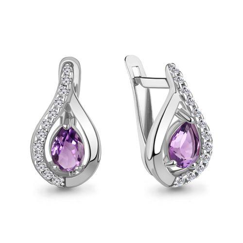 Серьги с английским замком Aquamarine, серебро 925 проба, вставка фианит (Aquamarine, Россия) — от 135.88 руб. в сети магазинов DIAMANTE забронировать в магазине Серьги с английским замком Aquamarine, серебро 925 проба, вставка фианит (Aquamarine, Россия)