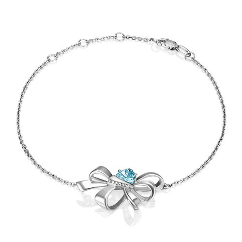 Браслет декоративный Platina Jewelry, серебро 925 проба, вставка топаз (Platina Jewelry, Россия) — от 83.45 руб. в сети магазинов DIAMANTE забронировать в магазине Браслет декоративный Platina Jewelry, серебро 925 проба, вставка топаз (Platina Jewelry, Россия)