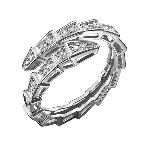 Кольцо декоративное 7 Карат, белое золото 585 проба, вставка фианит (7 Карат, Беларусь) — от 1393.56 руб. в сети магазинов DIAMANTE забронировать в магазине Кольцо декоративное 7 Карат, белое золото 585 проба, вставка фианит