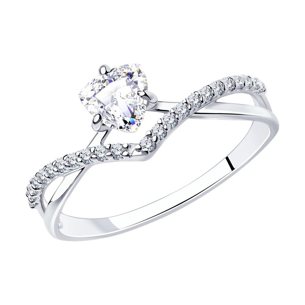 Кольцо декоративное SOKOLOV, серебро 925 проба, вставка фианит (SOKOLOV, Россия) — от 89.30 руб. в сети магазинов DIAMANTE забронировать в магазине Кольцо декоративное SOKOLOV, серебро 925 проба, вставка фианит (SOKOLOV, Россия)