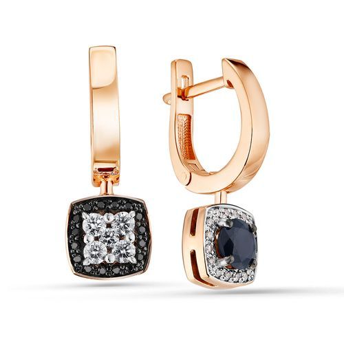 Серьги трансформеры Era Jewellery, красное золото 585 проба, вставка бриллиант (Era Jewellery, Россия) — от 10311.77 руб. в сети магазинов DIAMANTE забронировать в магазине Серьги трансформеры Era Jewellery, красное золото 585 проба, вставка бриллиант (Era Jewellery, Россия)