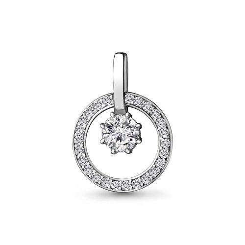 Подвеска декоративная Aquamarine, серебро 925 проба, вставка фианит (Aquamarine, Россия) — от 91.24 руб. в сети магазинов DIAMANTE забронировать в магазине Подвеска декоративная Aquamarine, серебро 925 проба, вставка фианит (Aquamarine, Россия)