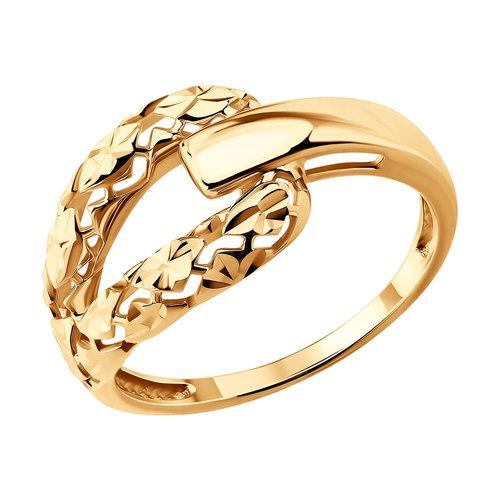 Кольцо декоративное, красное золото 585 проба (Россия) — от 1594.95 руб. в сети магазинов DIAMANTE забронировать в магазине Кольцо декоративное, красное золото 585 проба