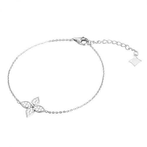 Браслет декоративный Fresh Jewelry, серебро 925 проба, вставка фианит (Fresh Jewelry, Россия) — от 152.06 руб. в сети магазинов DIAMANTE забронировать в магазине Браслет декоративный Fresh Jewelry, серебро 925 проба, вставка фианит (Fresh Jewelry, Россия)