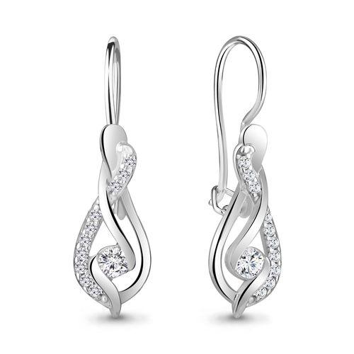 Серьги длинные Aquamarine, серебро 925 проба, вставка фианит (Aquamarine, Россия) — от 132.07 руб. в сети магазинов DIAMANTE забронировать в магазине Серьги длинные Aquamarine, серебро 925 проба, вставка фианит (Aquamarine, Россия)