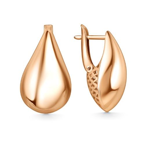 Серьги с английским замком 7 Карат, красное золото 585 проба (7 Карат, Беларусь) — от 2149.88 руб. в сети магазинов DIAMANTE забронировать в магазине Серьги с английским замком 7 Карат, красное золото 585 проба