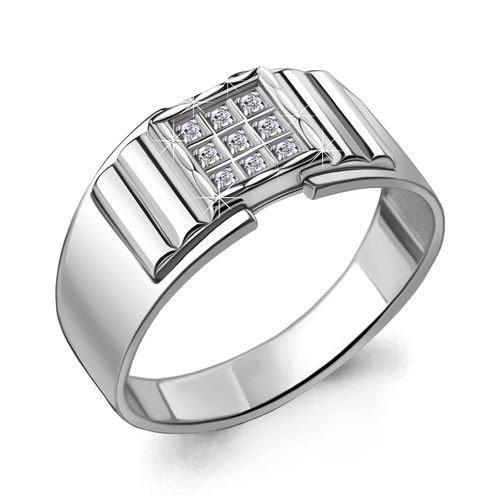 Кольцо печатка Aquamarine, серебро 925 проба, вставка фианит (Aquamarine, Россия) — от 191.42 руб. в сети магазинов DIAMANTE забронировать в магазине Кольцо печатка Aquamarine, серебро 925 проба, вставка фианит (Aquamarine, Россия)