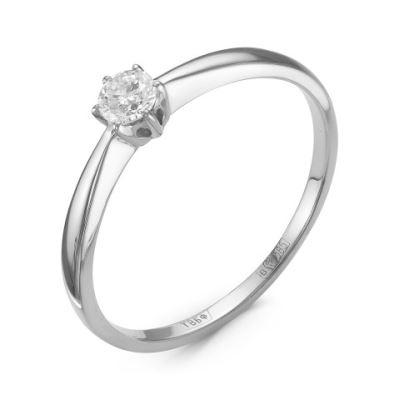 Кольцо помолвочное RoseGrace, белое золото 585 проба, вставка бриллиант (RoseGrace, Россия) — от 1356.24 руб. в сети магазинов DIAMANTE забронировать в магазине Кольцо помолвочное RoseGrace, белое золото 585 проба, вставка бриллиант (RoseGrace, Россия)