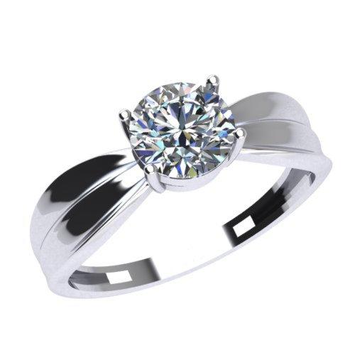 Кольцо помолвочное, серебро 925 проба, вставка фианит (Россия) — от 105.12 руб. в сети магазинов DIAMANTE забронировать в магазине Кольцо помолвочное, серебро 925 проба, вставка фианит