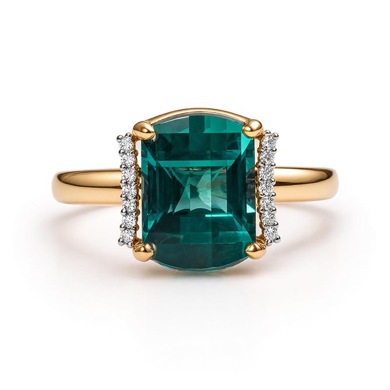 Кольцо декоративное GRANAT JEWELRY, красное золото 585 проба, вставка фианит (GRANAT JEWELRY, Россия) — от 1828.75 руб. в сети магазинов DIAMANTE забронировать в магазине Кольцо декоративное GRANAT JEWELRY, красное золото 585 проба, вставка фианит (GRANAT JEWELRY, Россия)