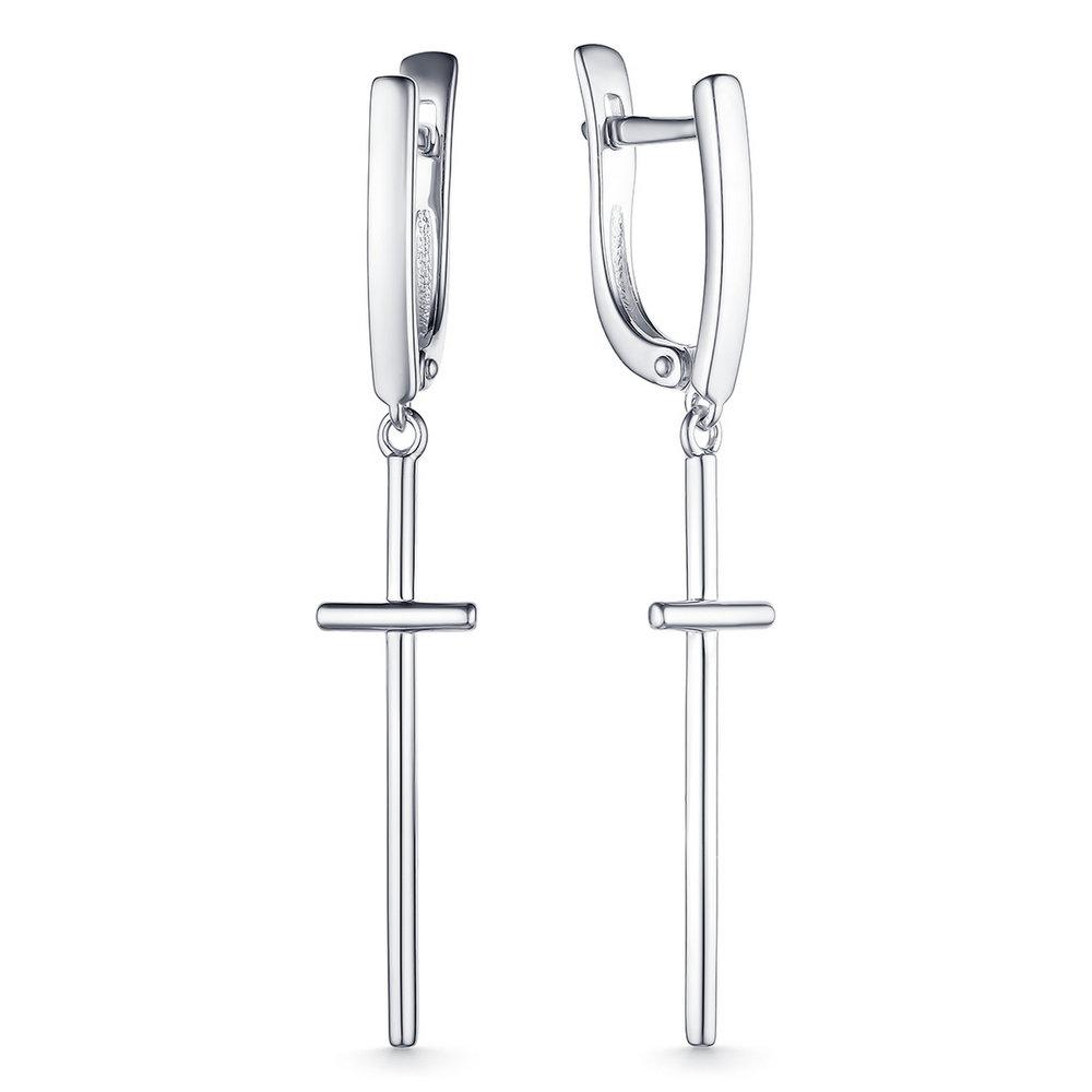 Серьги длинные, серебро 925 проба (Россия) — от 196.11 руб. в сети магазинов DIAMANTE забронировать в магазине Серьги длинные, серебро 925 проба (Россия)