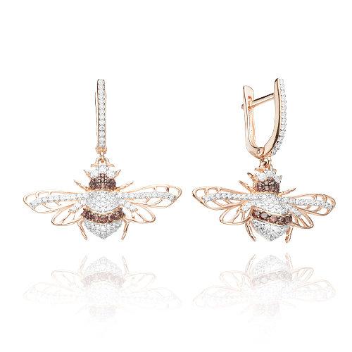 Серьги длинные DEWI, серебро 925 проба, вставка фианит (DEWI, Россия) — от 290.21 руб. в сети магазинов DIAMANTE забронировать в магазине Серьги длинные DEWI, серебро 925 проба, вставка фианит (DEWI, Россия)