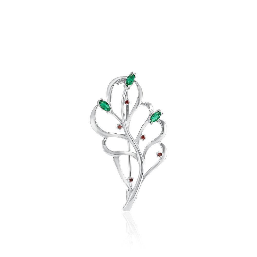 Брошь, серебро 925 проба (Россия) — от 202.41 руб. в сети магазинов DIAMANTE забронировать в магазине Брошь, серебро 925 проба