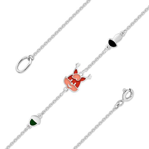 Браслет декоративный Efremov, серебро 925 проба, вставка эмаль (Efremov, Россия) — от 86.40 руб. в сети магазинов DIAMANTE забронировать в магазине Браслет декоративный Efremov, серебро 925 проба, вставка эмаль