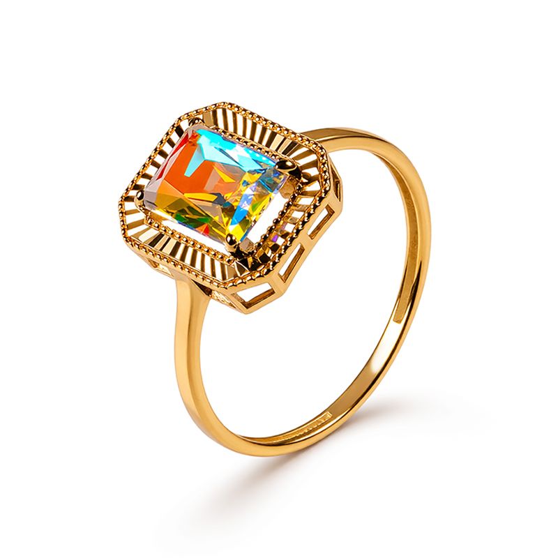 Кольцо декоративное GRANAT JEWELRY, красное золото 585 проба, вставка кварц (GRANAT JEWELRY, Россия) — от 1500.81 руб. в сети магазинов DIAMANTE забронировать в магазине Кольцо декоративное GRANAT JEWELRY, красное золото 585 проба, вставка кварц (GRANAT JEWELRY, Россия)
