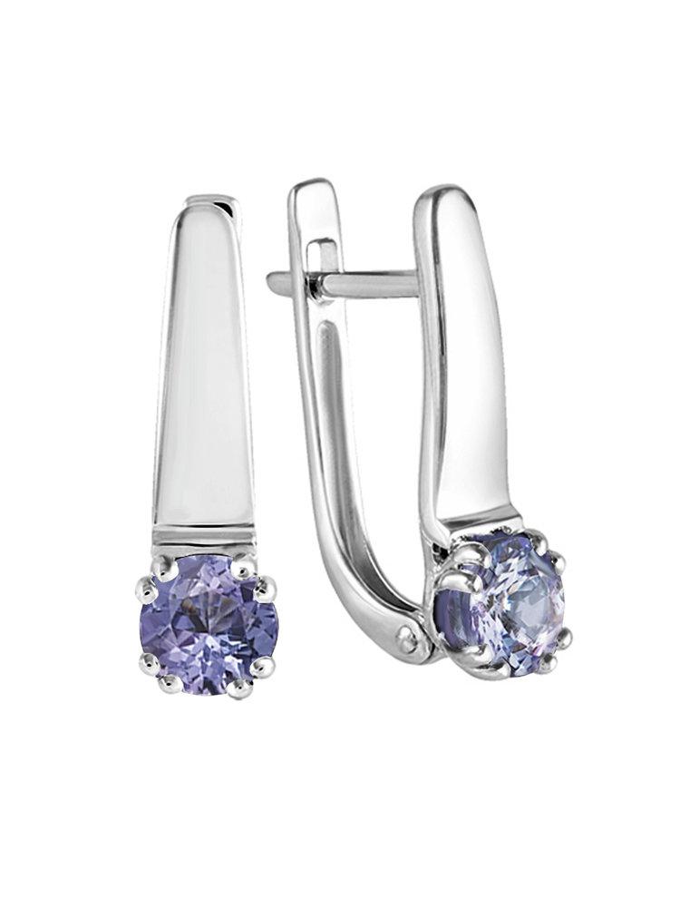 Серьги с английским замком, серебро 925 проба (Россия) — от 622.46 руб. в сети магазинов DIAMANTE забронировать в магазине Серьги с английским замком, серебро 925 проба (Россия)