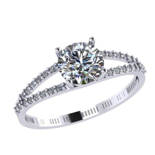 Кольцо помолвочное, серебро 925 проба, вставка фианит (Россия) — от 82.08 руб. в сети магазинов DIAMANTE забронировать в магазине Кольцо помолвочное, серебро 925 проба, вставка фианит