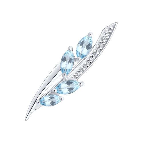 Брошь Diamant, серебро 925 проба (Diamant, Россия) — от 142.34 руб. в сети магазинов DIAMANTE забронировать в магазине Брошь Diamant, серебро 925 проба