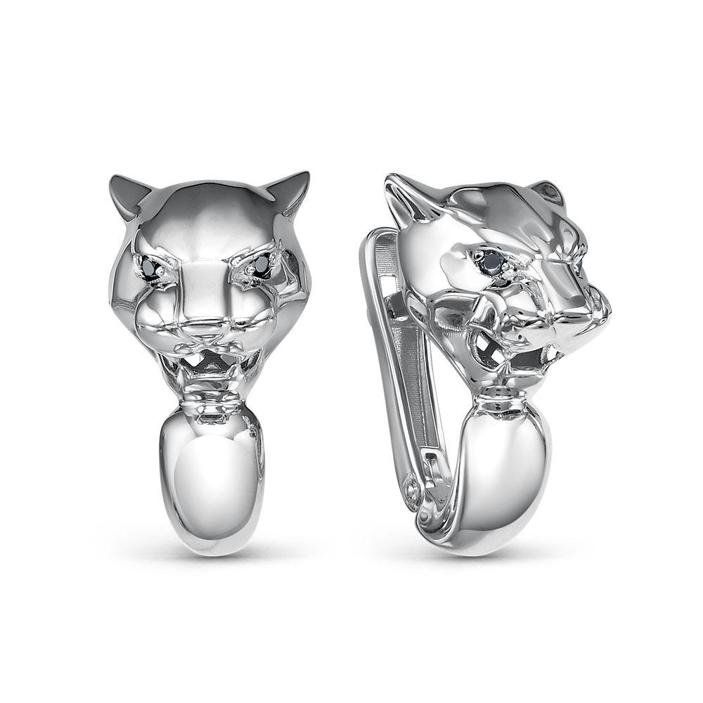 Серьги с английским замком Berger, серебро 925 проба, вставка фианит (Berger, Россия) — от 240.31 руб. в сети магазинов DIAMANTE забронировать в магазине Серьги с английским замком Berger, серебро 925 проба, вставка фианит (Berger, Россия)