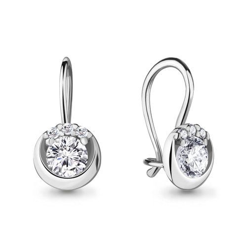 Серьги детские Aquamarine, серебро 925 проба, вставка фианит (Aquamarine, Россия) — от 90.72 руб. в сети магазинов DIAMANTE забронировать в магазине Серьги детские Aquamarine, серебро 925 проба, вставка фианит (Aquamarine, Россия)