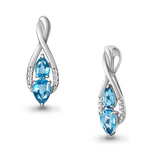 Подвеска декоративная Aquamarine, серебро 925 проба, вставка фианит (Aquamarine, Россия) — от 122.89 руб. в сети магазинов DIAMANTE забронировать в магазине Подвеска декоративная Aquamarine, серебро 925 проба, вставка фианит (Aquamarine, Россия)