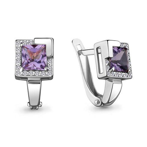 Серьги с английским замком Aquamarine, серебро 925 проба, вставка фианит (Aquamarine, Россия) — от 163.84 руб. в сети магазинов DIAMANTE забронировать в магазине Серьги с английским замком Aquamarine, серебро 925 проба, вставка фианит (Aquamarine, Россия)