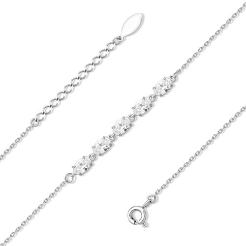 Браслет декоративный Efremov, серебро 925 проба, вставка фианит (Efremov, Россия) — от 122.04 руб. в сети магазинов DIAMANTE забронировать в магазине Браслет декоративный Efremov, серебро 925 проба, вставка фианит