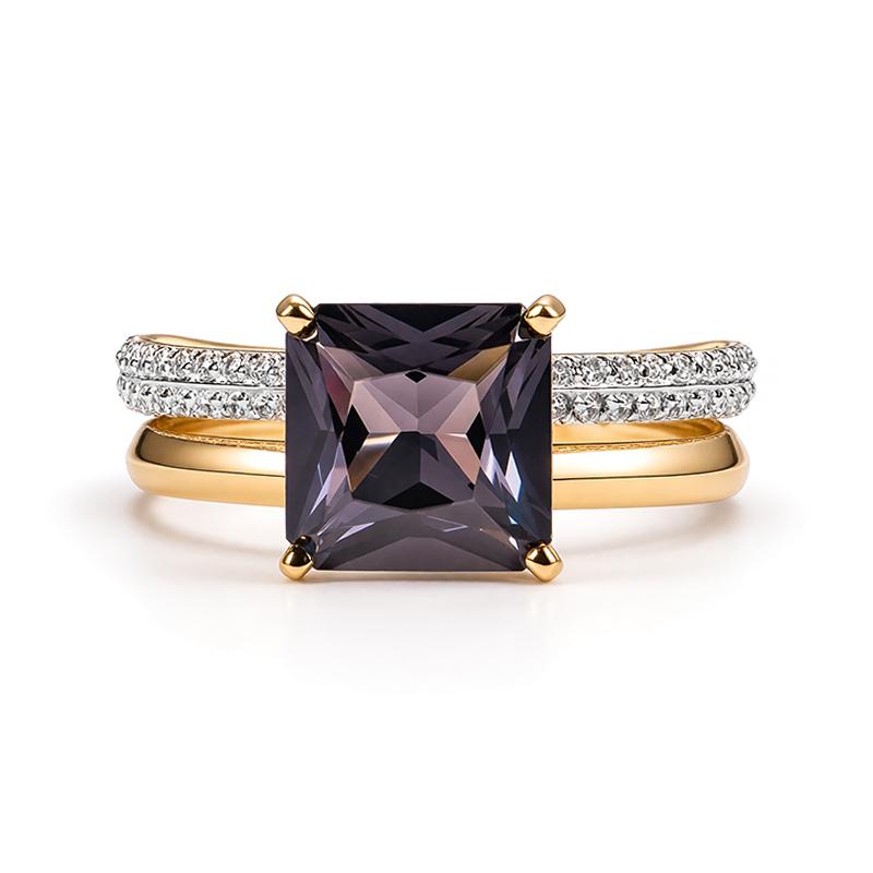 Кольцо декоративное GRANAT JEWELRY, красное золото 585 проба, вставка фианит (GRANAT JEWELRY, Россия) — от 1496.83 руб. в сети магазинов DIAMANTE забронировать в магазине Кольцо декоративное GRANAT JEWELRY, красное золото 585 проба, вставка фианит (GRANAT JEWELRY, Россия)
