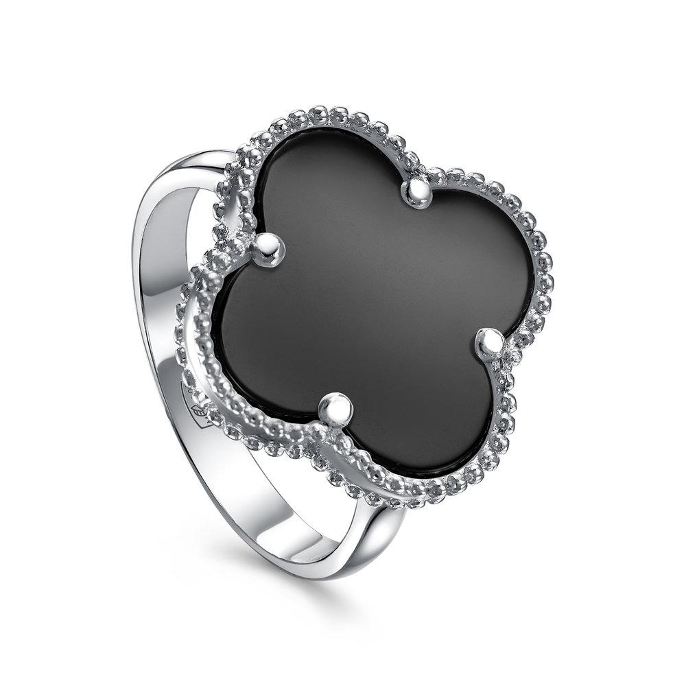 Кольцо декоративное KABAROVSKY, серебро 925 проба, вставка оникс (KABAROVSKY, Россия) — от 205.06 руб. в сети магазинов DIAMANTE забронировать в магазине Кольцо декоративное KABAROVSKY, серебро 925 проба, вставка оникс (KABAROVSKY, Россия)