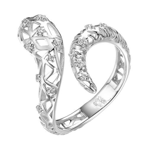 Кольцо декоративное Fresh Jewelry, белое серебро 925 проба, вставка фианит (Fresh Jewelry, Россия) — от 115.63 руб. в сети магазинов DIAMANTE забронировать в магазине Кольцо декоративное Fresh Jewelry, белое серебро 925 проба, вставка фианит (Fresh Jewelry, Россия)