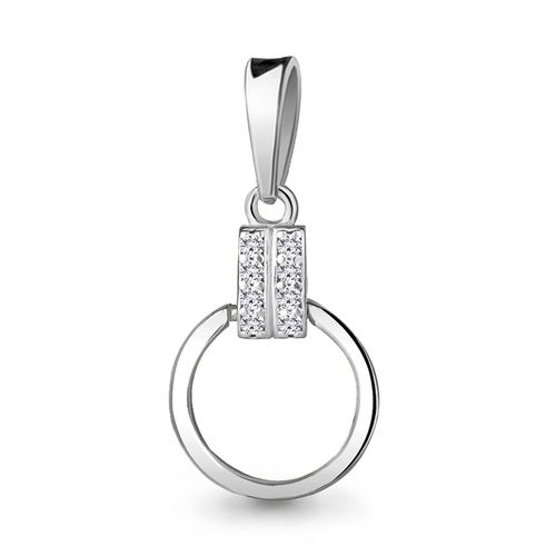 Подвеска декоративная Aquamarine, серебро 925 проба, вставка фианит (Aquamarine, Россия) — от 59.53 руб. в сети магазинов DIAMANTE забронировать в магазине Подвеска декоративная Aquamarine, серебро 925 проба, вставка фианит (Aquamarine, Россия)